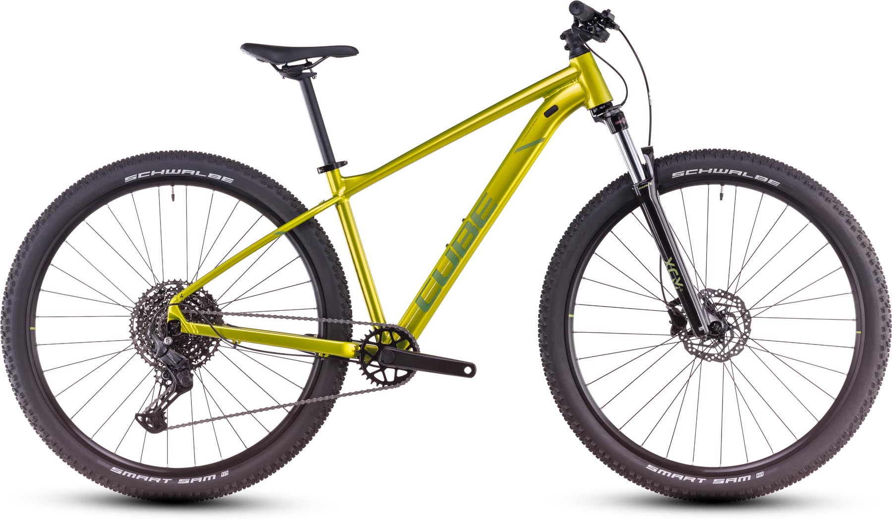 Cube Aim SLX flashlime n juniper 2025 - Hardtail Maastopyörä