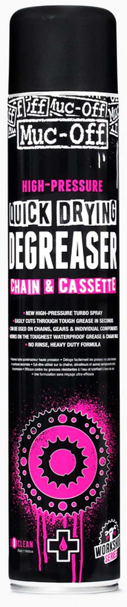 Muc-Off High Pressure Quick Drying De-Greaser WS - Korkeapainerasvanpoistoaine 750ml pinkki