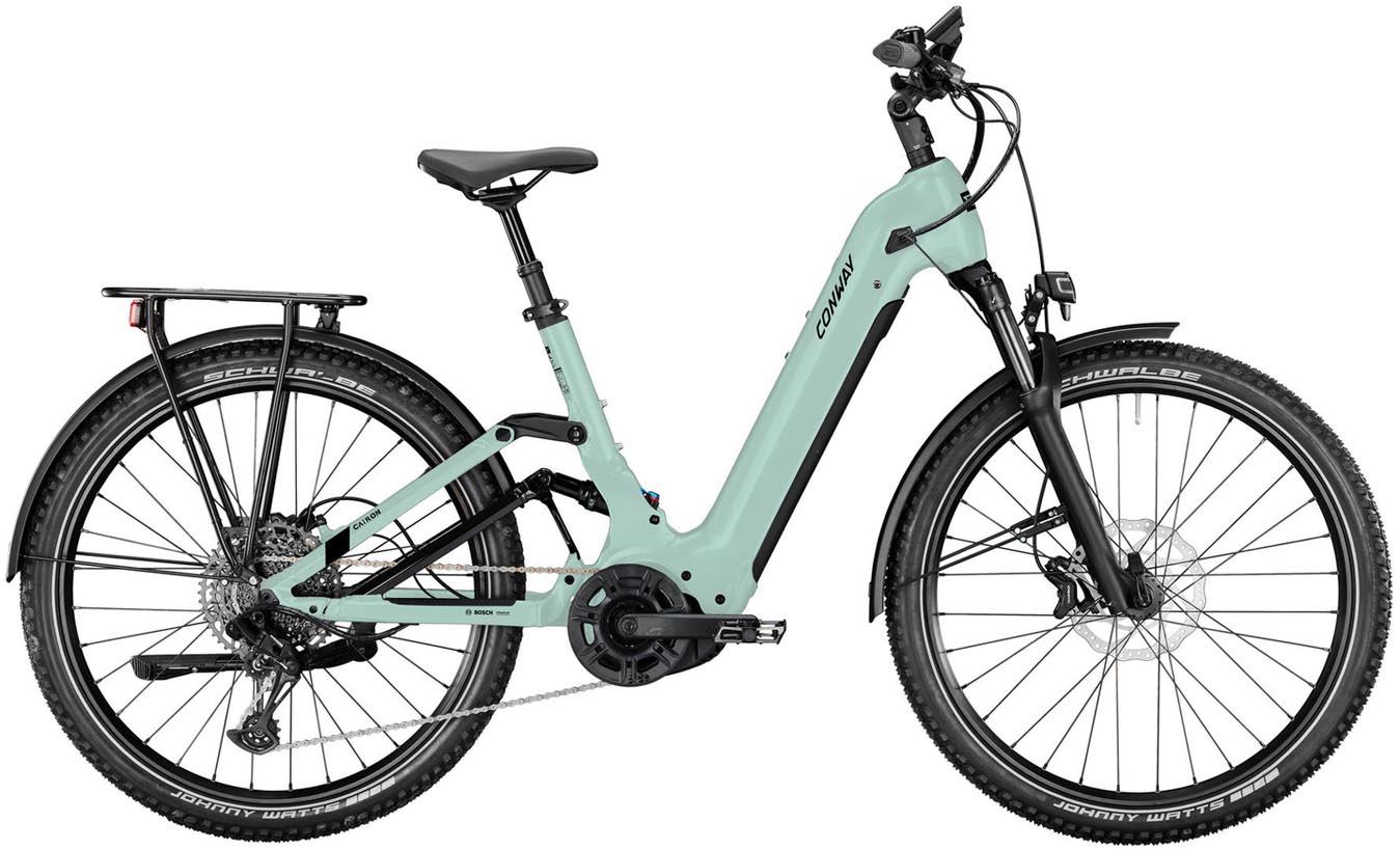 Conway Cairon C FS 2.0 625Wh mint matt 2025 - Sähköpyörä Hardtail Maastopyörä Matala pääsy