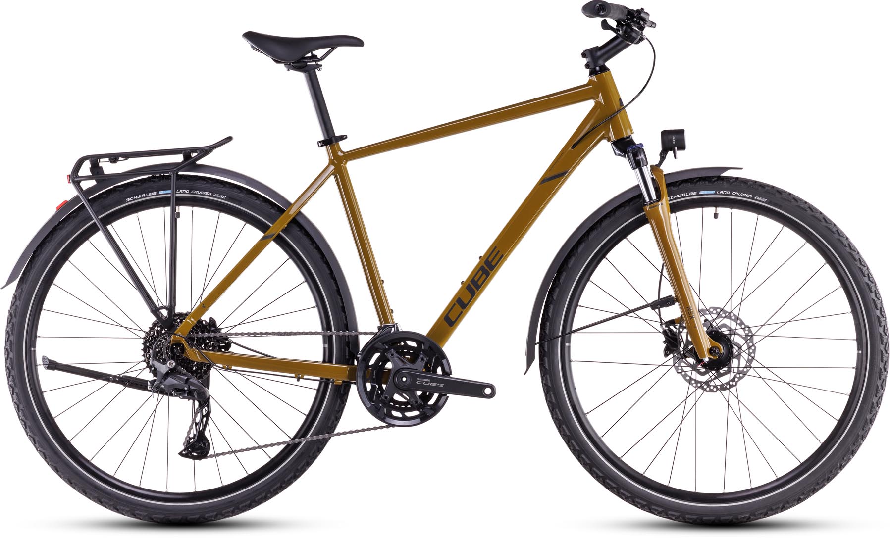 Cube Nature Pro Allroad willowgreen n black 2025 - Crosspyörä Miesten