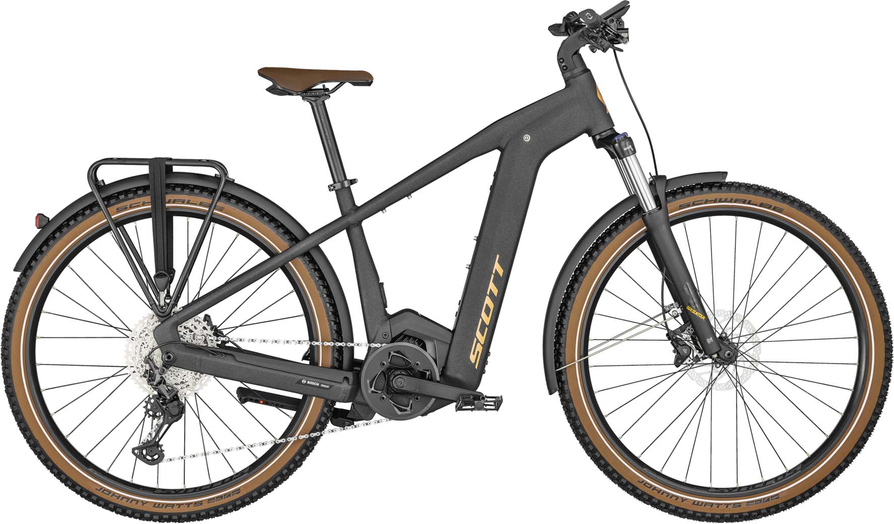 Scott Axis eRIDE 20 Men Galaxy Black 2024 - Sähköpyörä Hardtail Maastopyörä Trekking Pyörä