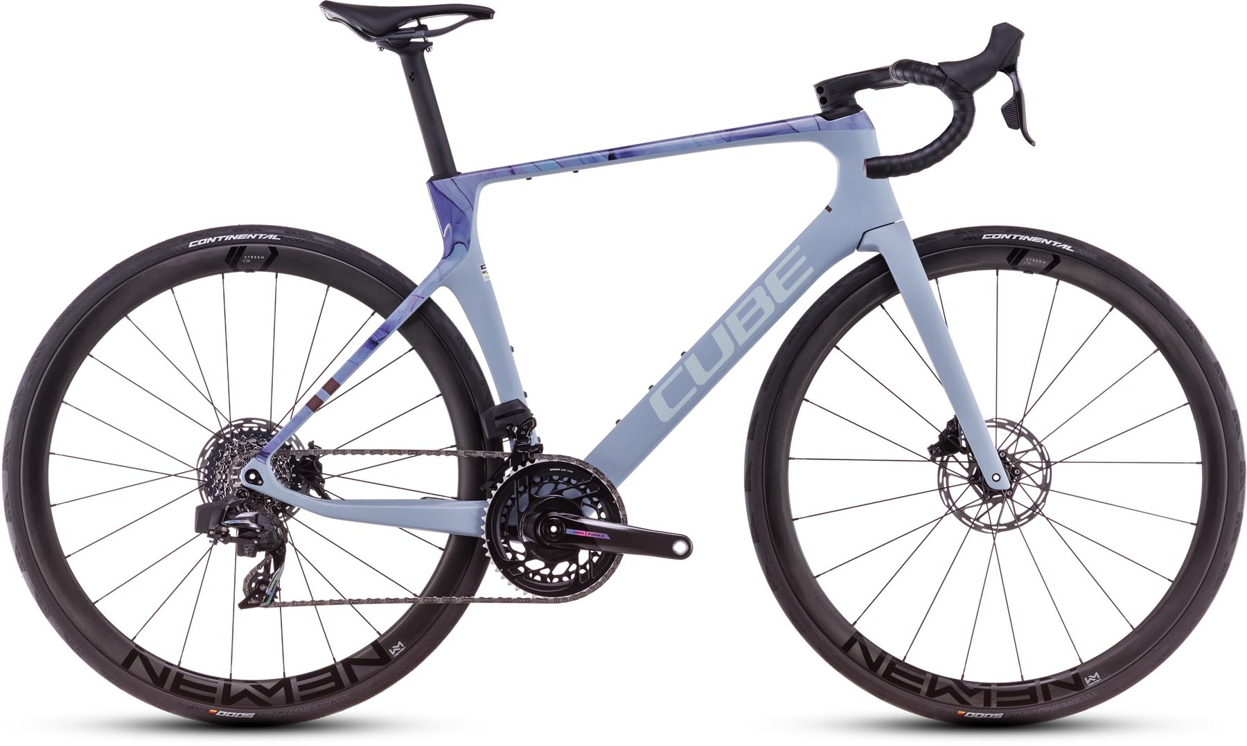 Cube Agree C:62 SLX pigeonblue n art 2025 - Carbon Maantiepyörä