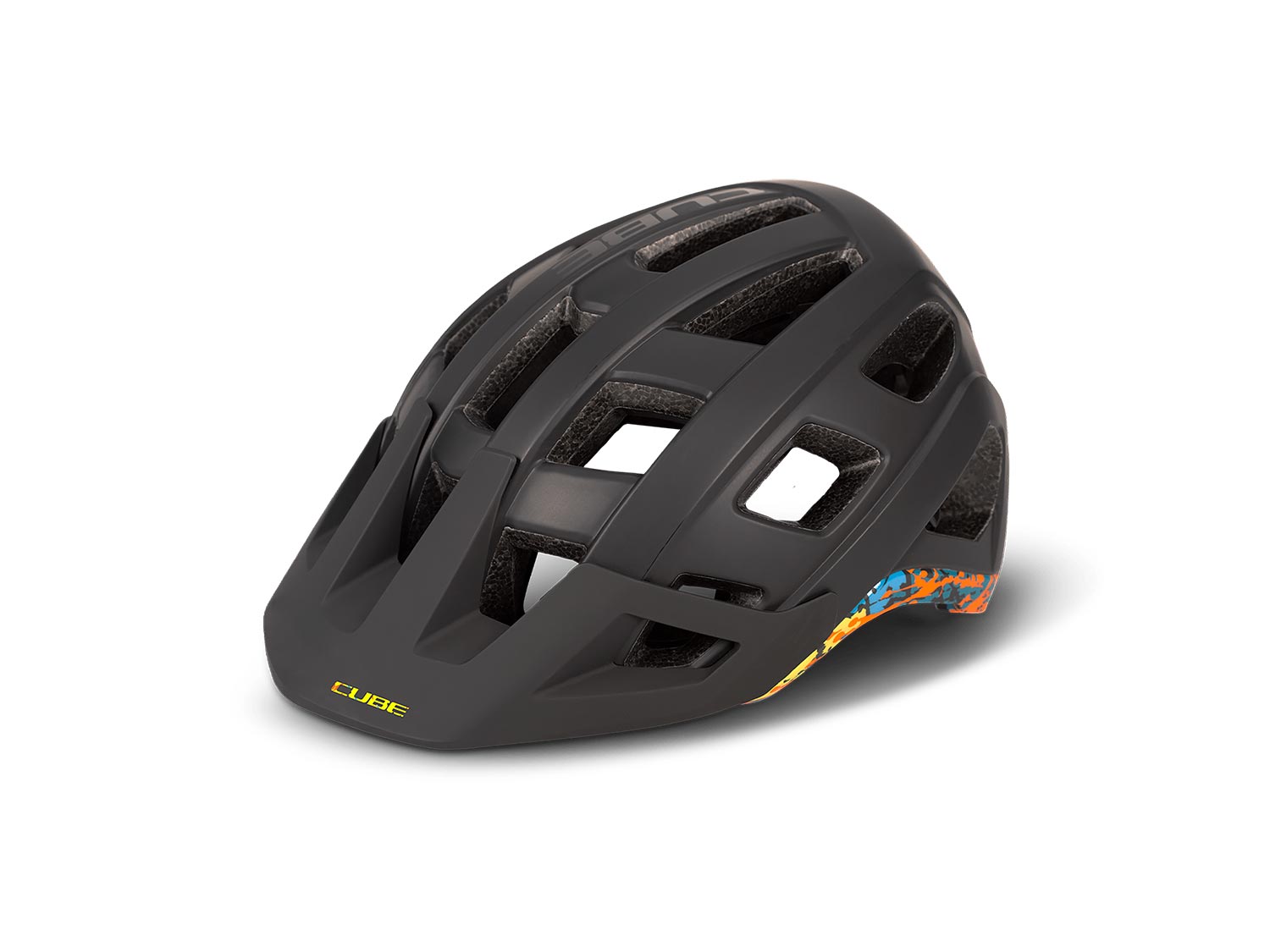 Cube Kypärä BADGER black'n'splash