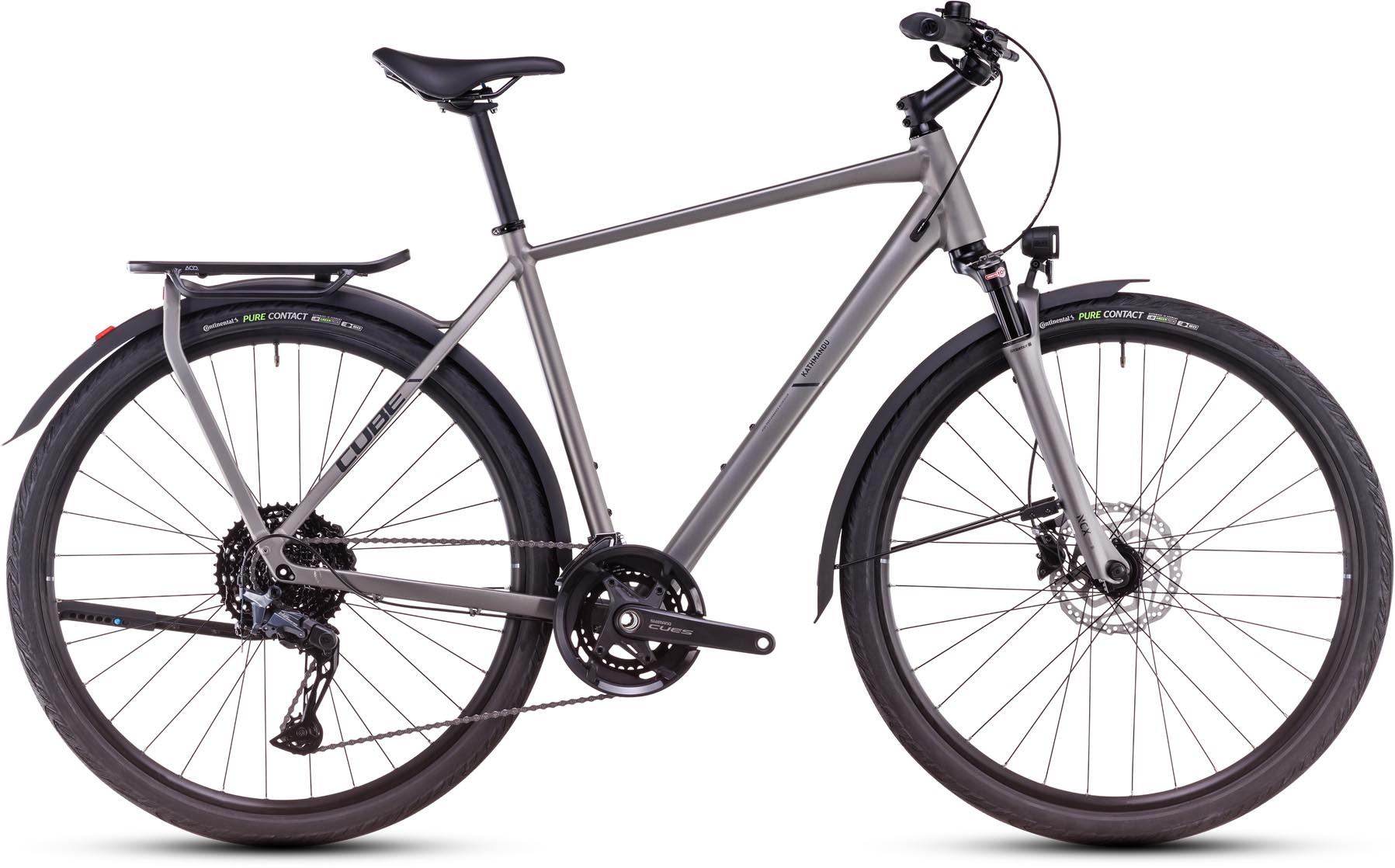 Cube Kathmandu EXC Grey N Black 2025 Trekking Py r Miesten 46 Cm Cube Kathmandu EXC Grey N Black 2025 Trekking Py r Miesten 46 Cm