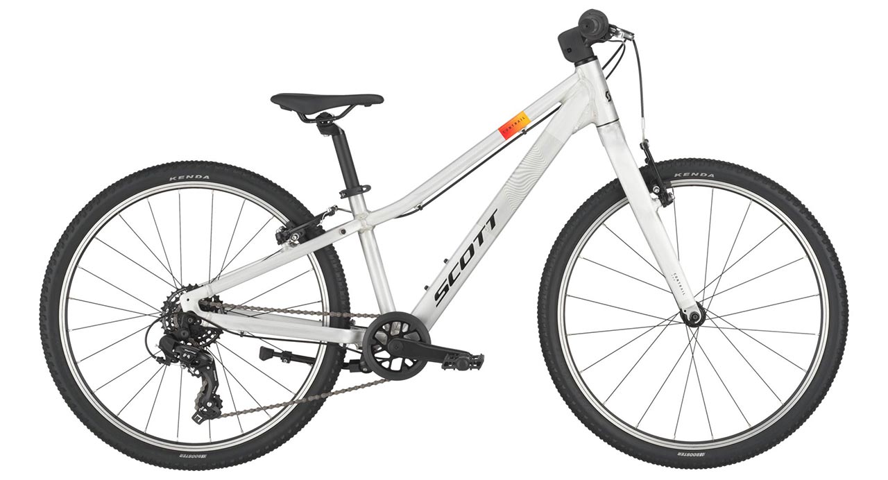 Scott Contrail 400 alloy silver 2025 - Lasten Pyörä 24 tuumaa