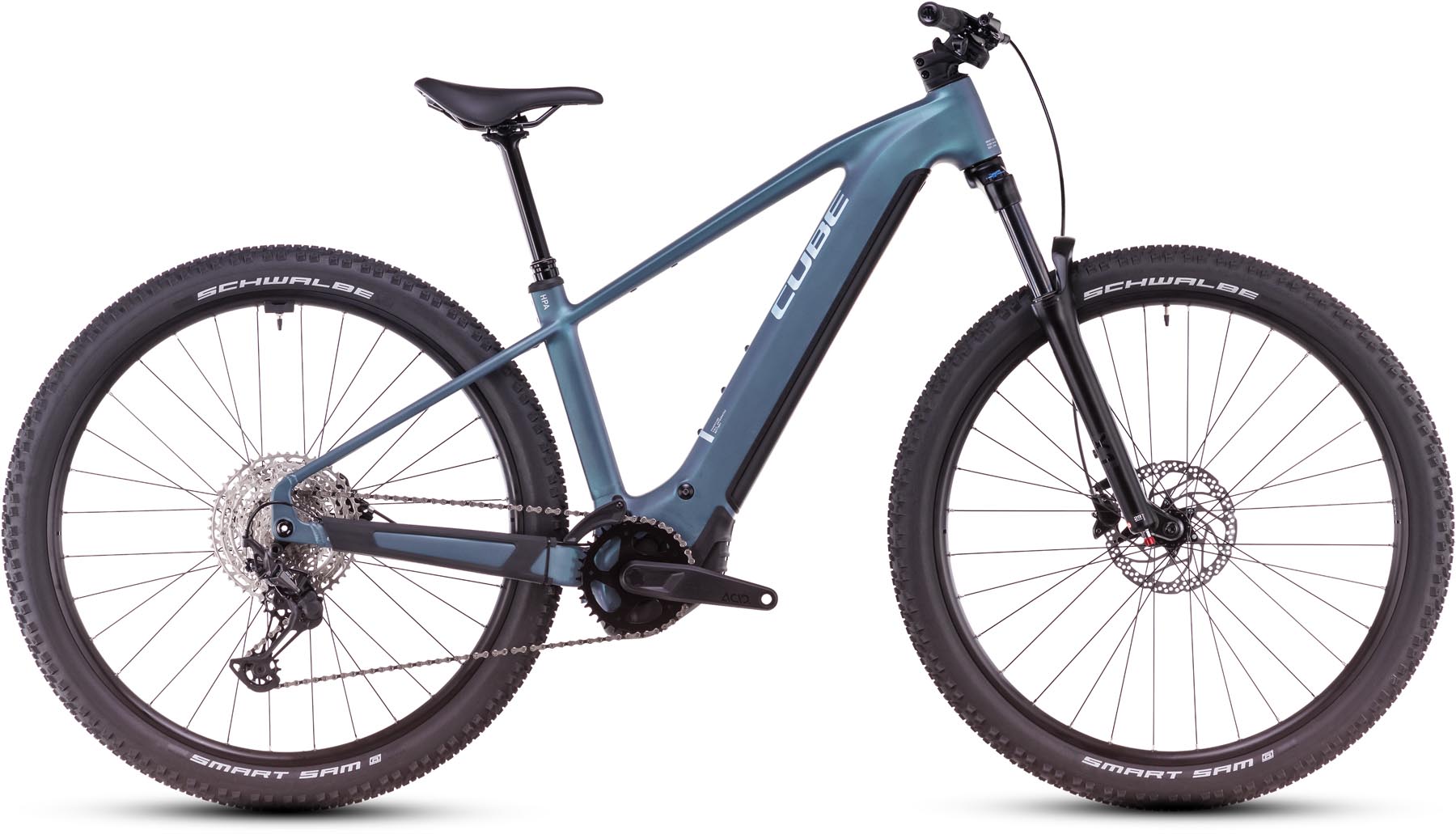 Cube Reaction Hybrid Pro 800 smaragdgrey n prism 2025 - Sähköpyörä Hardtail Maastopyörä