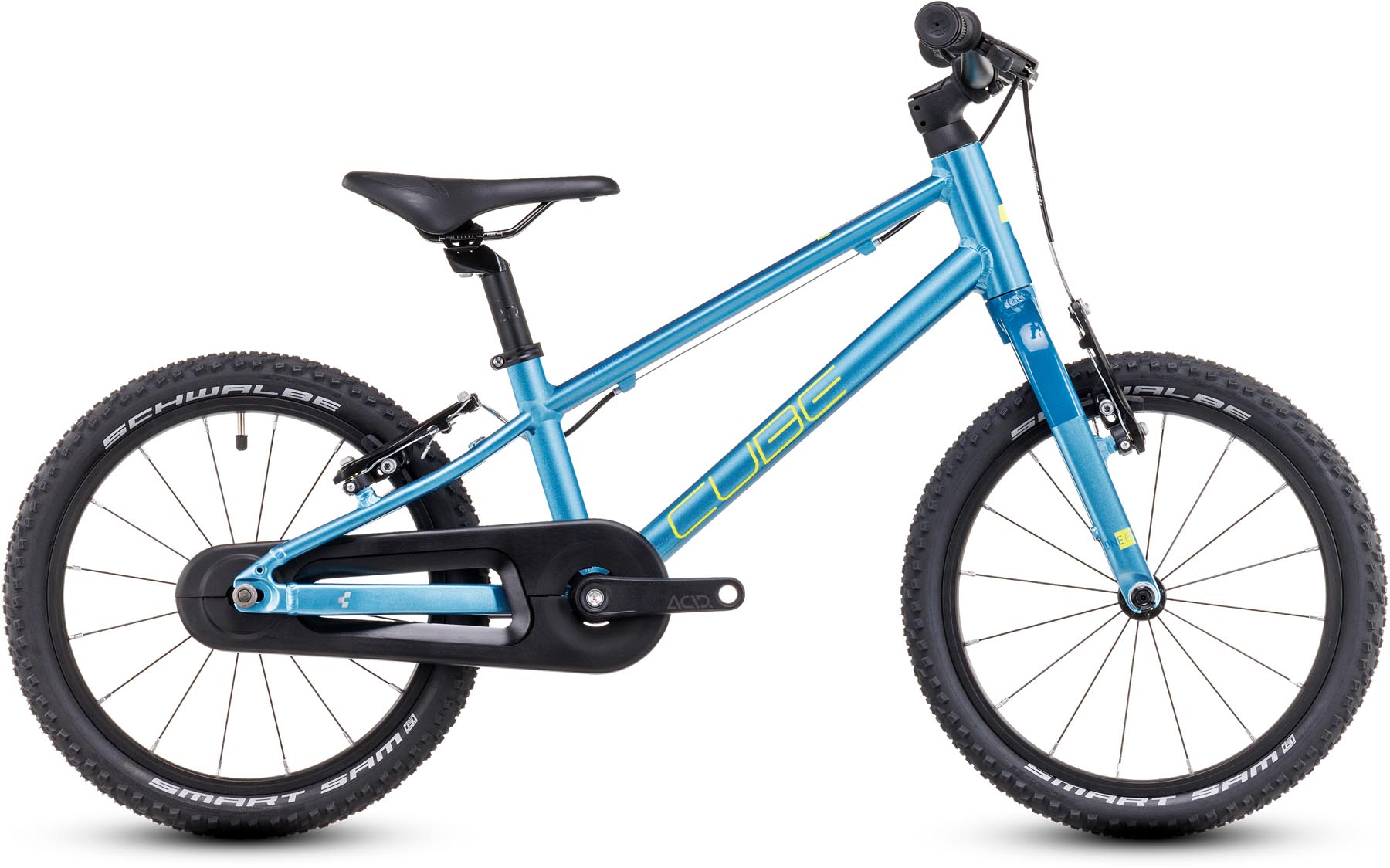 Cube Numove 160 blue n lime 2025 - Lasten Pyörä 16 tuumaa