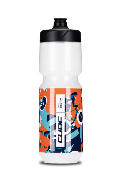 Cube Flow 750 juomapullo - blue'n'orange