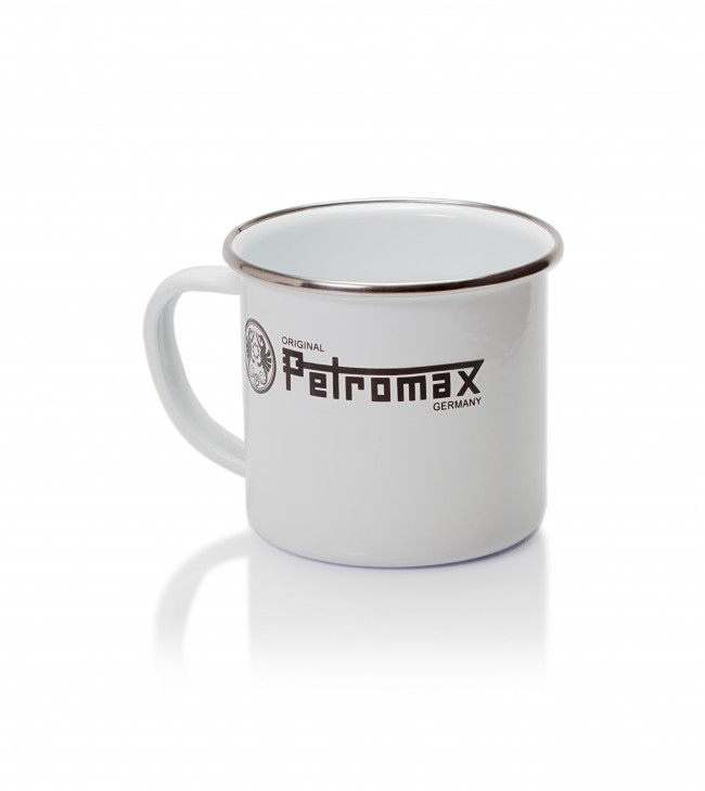 Petromax Emali muki valkoinen