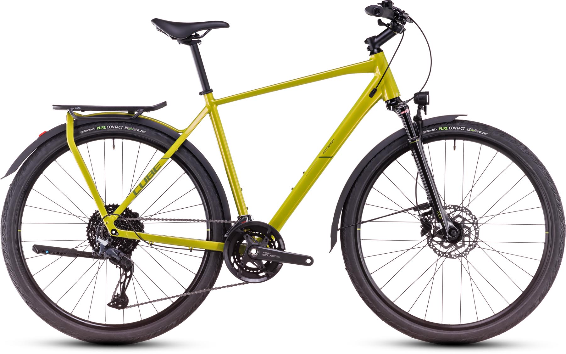 Cube Kathmandu EXC lizard n green 2025 - Trekking Pyörä Miesten