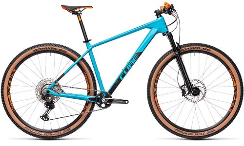 Cube Reaction polkupyörä, maastopyörä hardtail turkoosi sininen.