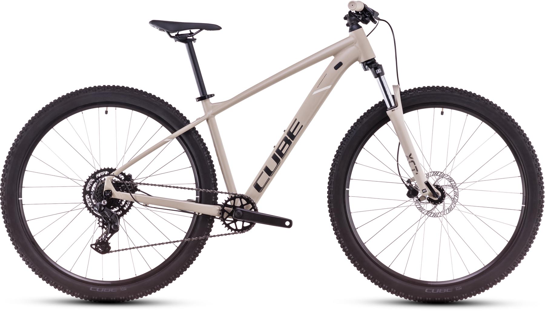 Cube Aim Pro linen n bronze 2025 - Hardtail Maastopyörä - Maalipinnan vaurioituminen - XS
