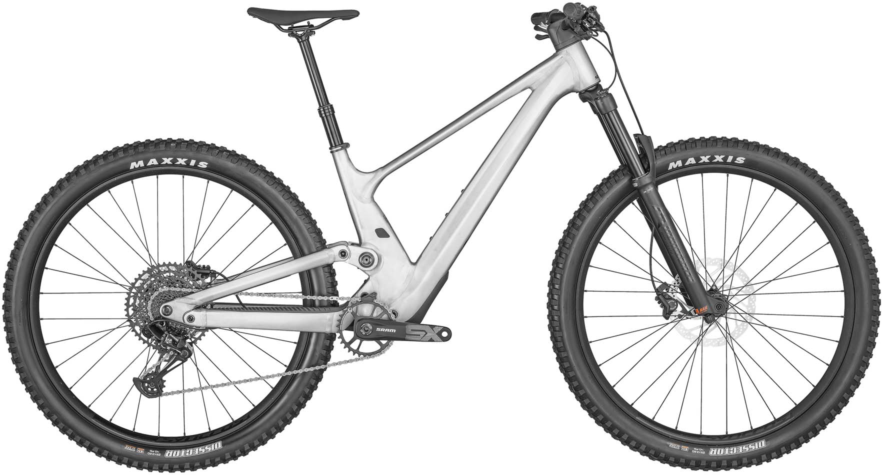 Scott Genius 940 Raw Alloy 2024 - Täysjousitetut Maastopyörä