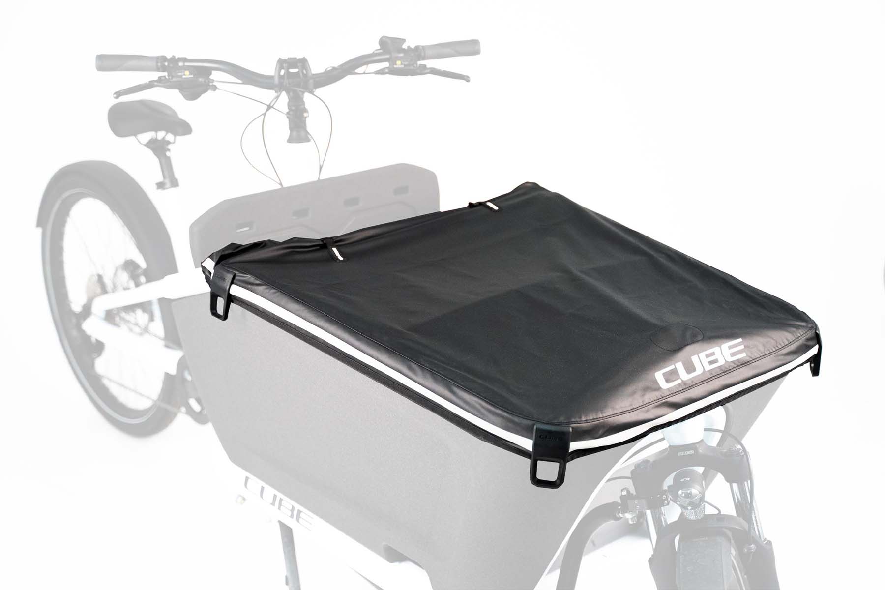 Cube CARGO-laatikon kansi penkki-istuimella