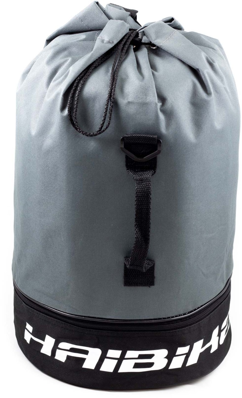 Haibike Tulitikkulaukku harmaa/musta, 30x50cm