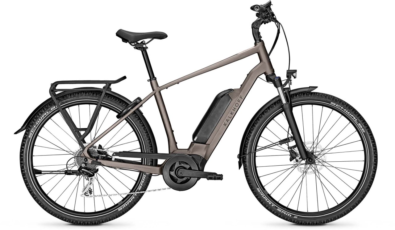 Kalkhoff Entice 1.B Move moonstonegrey matt 2023 - Sähköpyörä Hardtail Maastopyörä