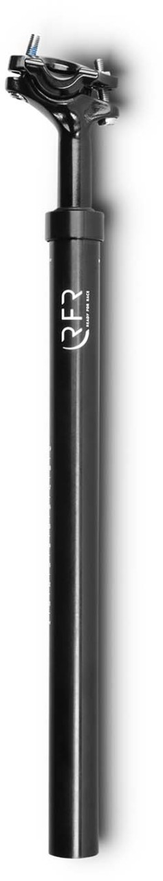RFR jousitettu istuintolppa (80 - 120 kg) musta - 31,6 mm x 400 mm