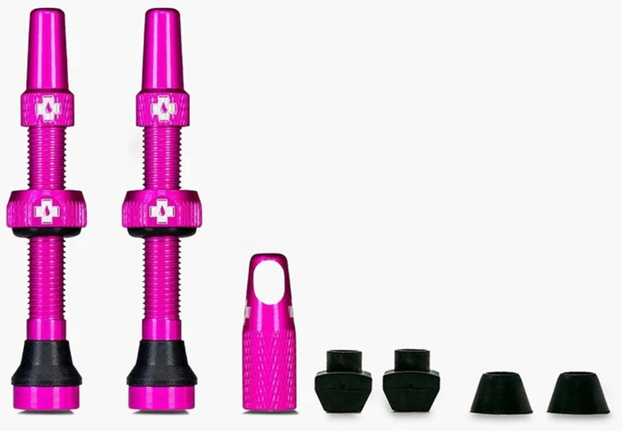 Muc-Off Tubeless venttiilisarja Universal MTB / Road pinkki 60 mm