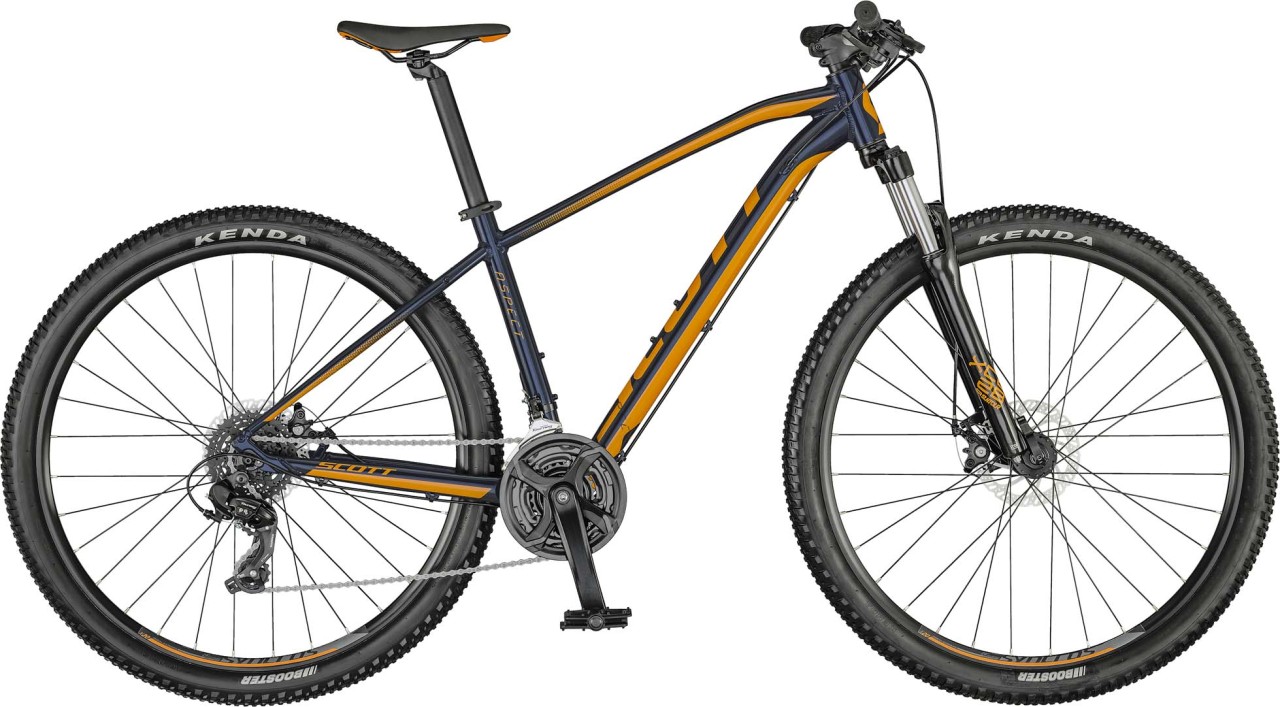 Scott Aspect 970 stellar blue / tangerine orange 2022 - Hardtail Maastopyörä