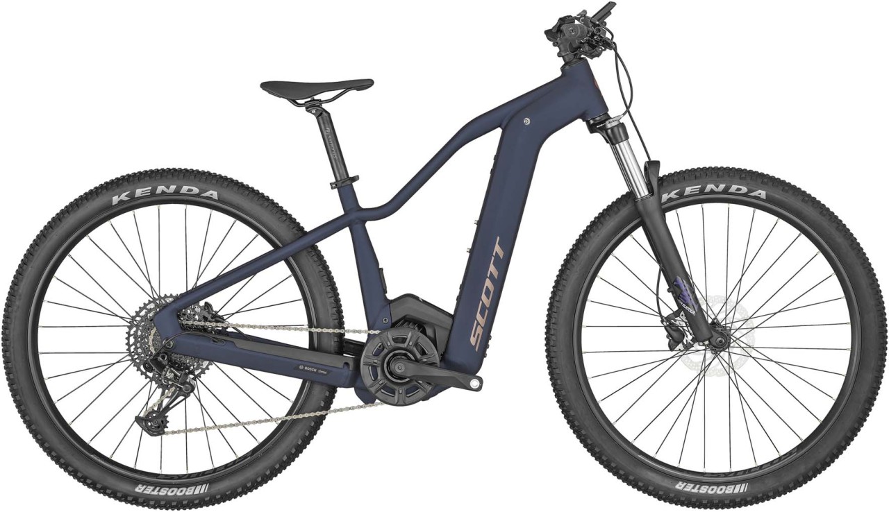 Scott Contessa Active eRIDE 920 Eclipse Blue 2023 - Sähköpyörä Hardtail Maastopyörä Naisten