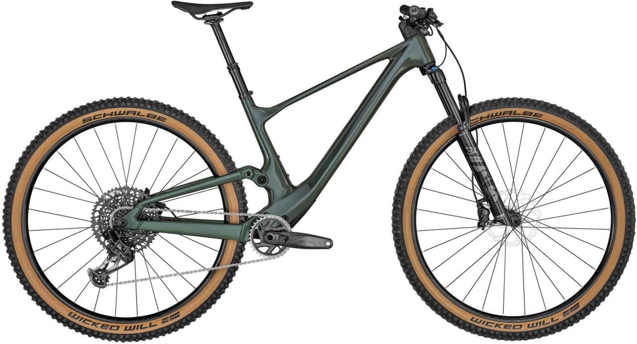 Scott Spark 930 Wakame Green 2023 - Täysjousitetut Maastopyörä