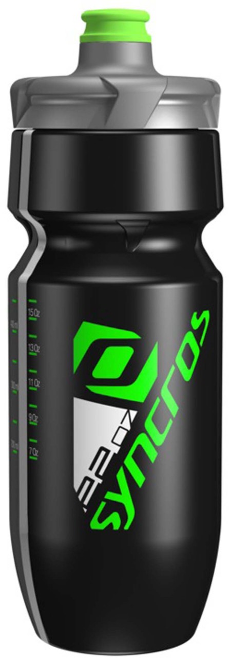 Syncros Corporate Plus juomapullo 0.65l, musta/vihreä