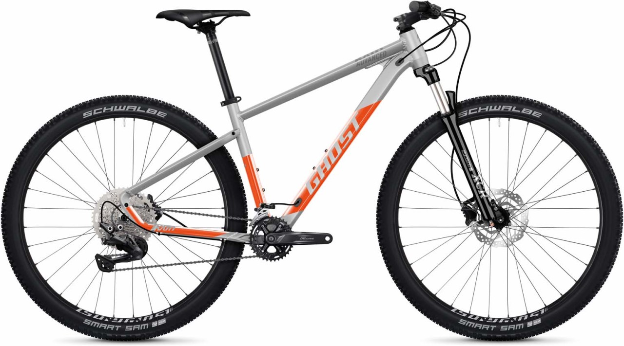 Ghost Kato Advanced 29 AL light grey / dark orange matt / glossy 2023 - Hardtail Maastopyörä