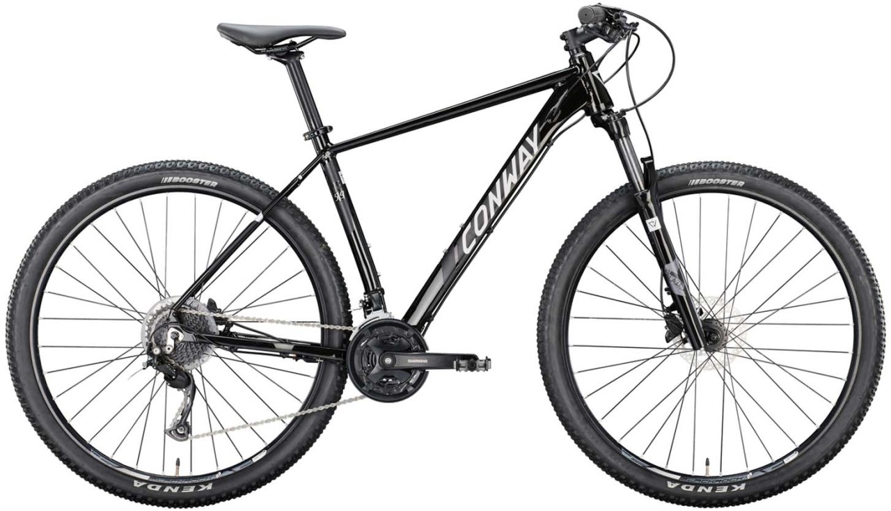 Conway MS 5.9 black metallic / silver matt 2022 - Hardtail Maastopyörä