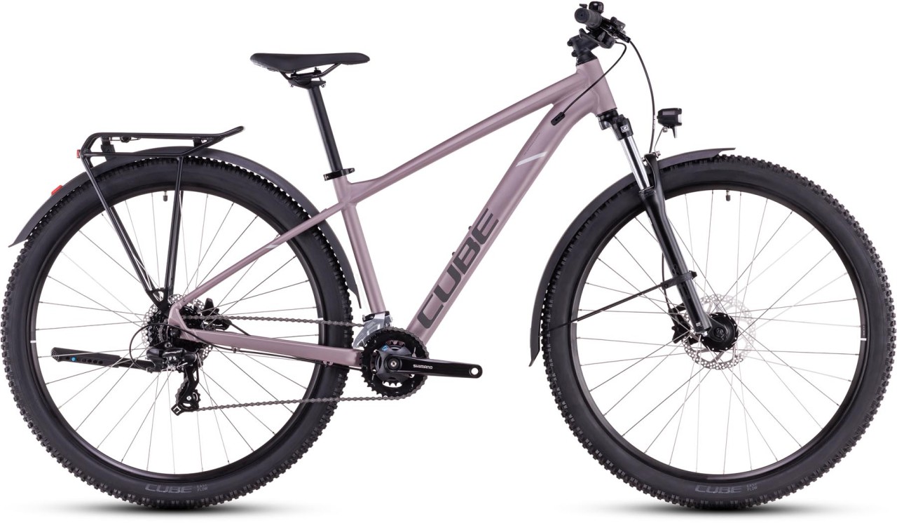 Cube Aim ONE Allroad greyishlilac n reflect 2025 - Hardtail Maastopyörä