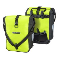 Ortlieb Sport Scooter High Visibility - neonkeltainen - musta refleksi