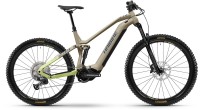 Haibike AllMtn 3 coffee / green / blue gloss 2024 - Sähköpyörä Täysjousitetut Maastopyörä