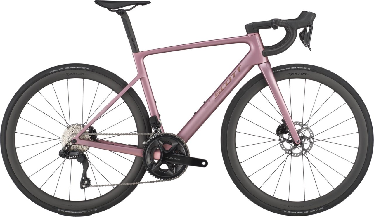 Scott Addict RC 30 ash pink 2025 - Carbon Maantiepyörä