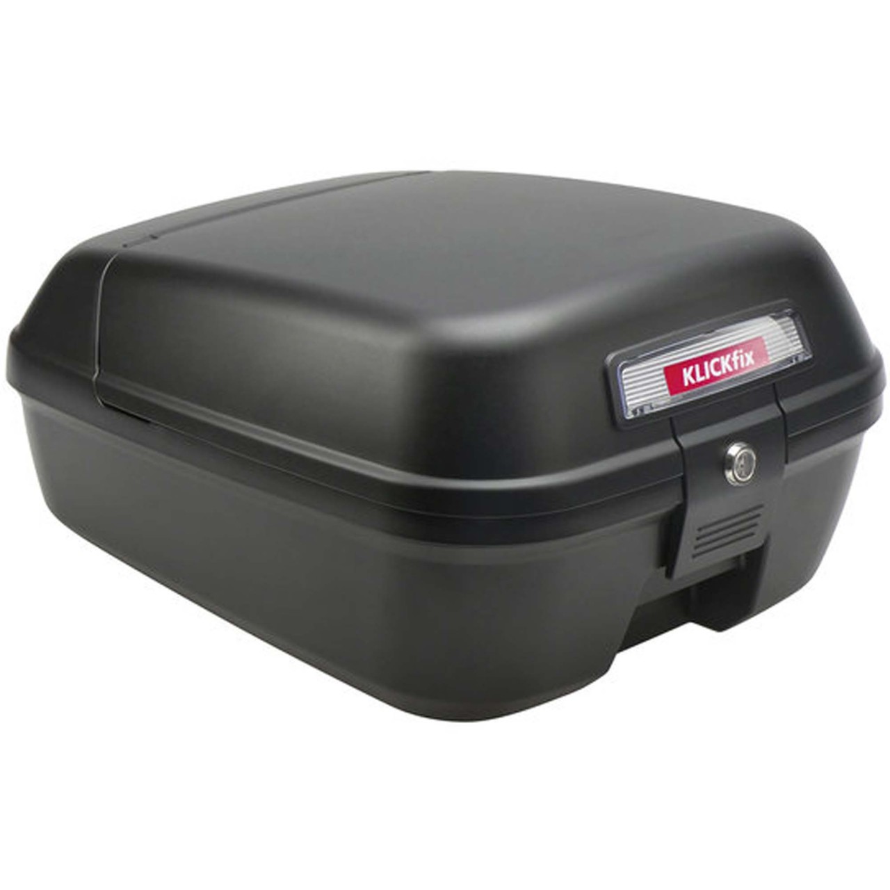 KLICKfix City Box UniKlip-pidikkeellä, musta, 22l