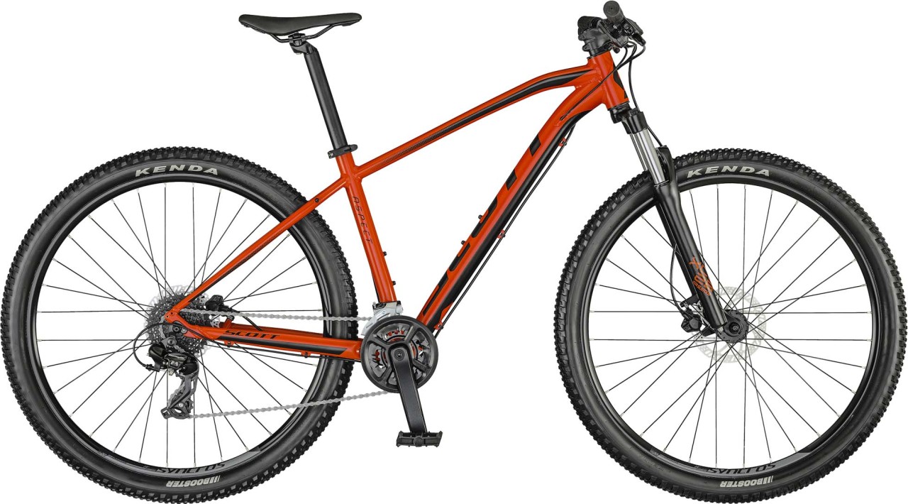 Scott Aspect 760 florida red / matt black 2021 - Hardtail Mountainbike