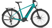 Focus Planet2 6.9 Blue Green 2022 - Sähköpyörä Hardtail Maastopyörä