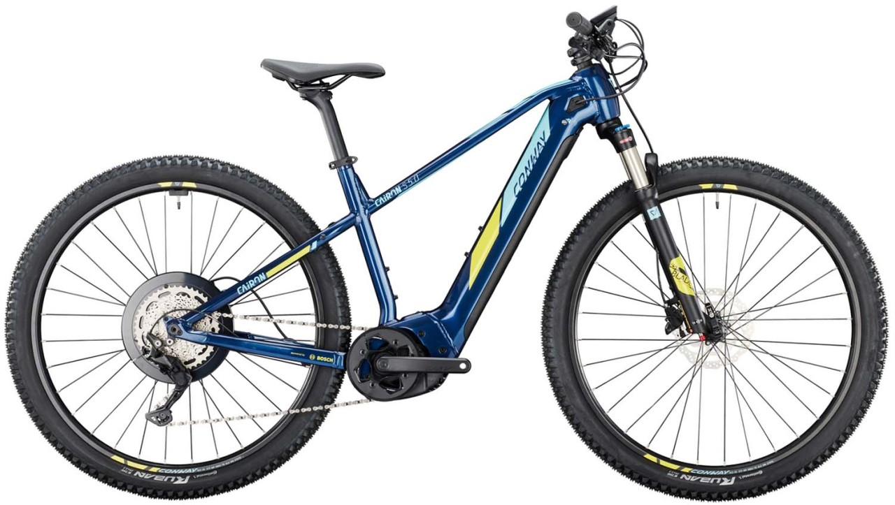 Conway Cairon S 5.0 750 darkblue metallic / lightblue 2022 - Sähköpyörä Hardtail Maastopyörä