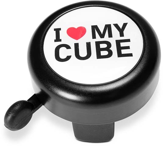 Cube Polkupyörän kello I LOVE MY Cube musta n valkoinen n punainen