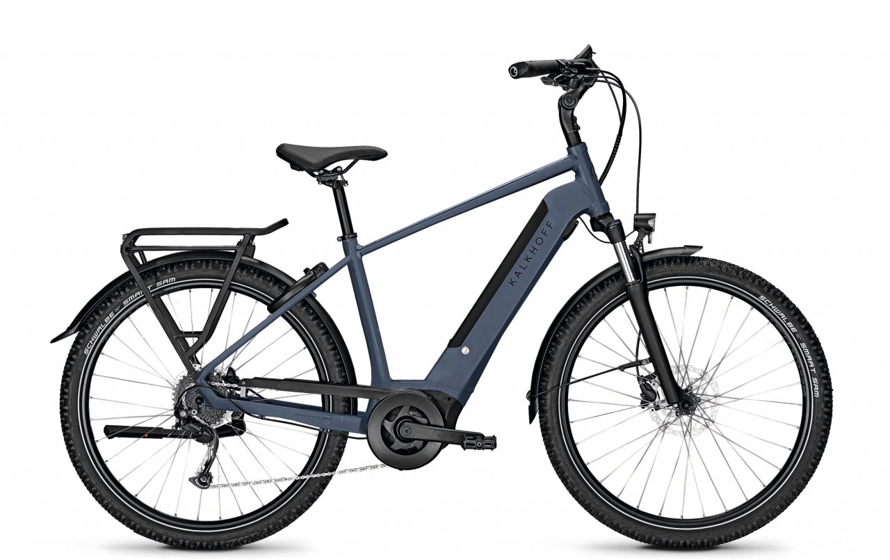 Kalkhoff Entice 3.B Move stoneblue matt 2023 - Sähköpyörä Hardtail Maastopyörä Naisten