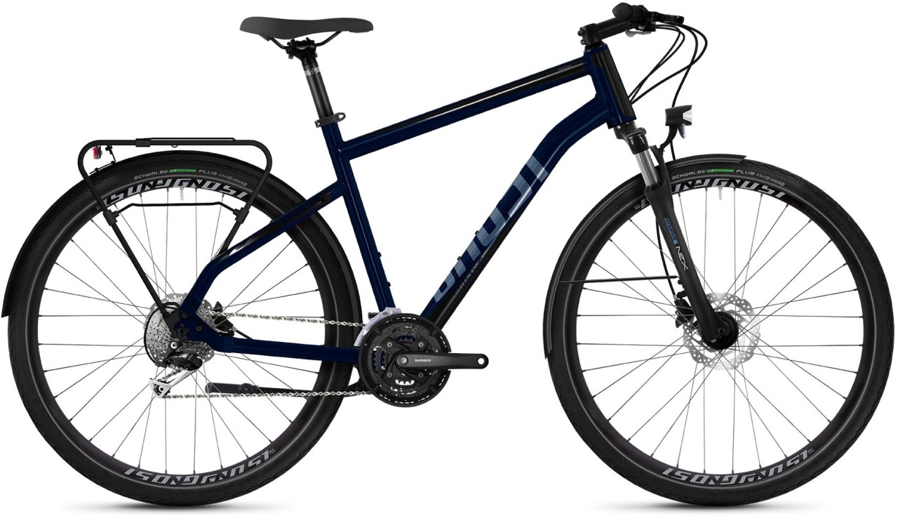 Ghost Square Trekking Essential AL U blue / black / gray 2021 - Trekkingrad Herren
