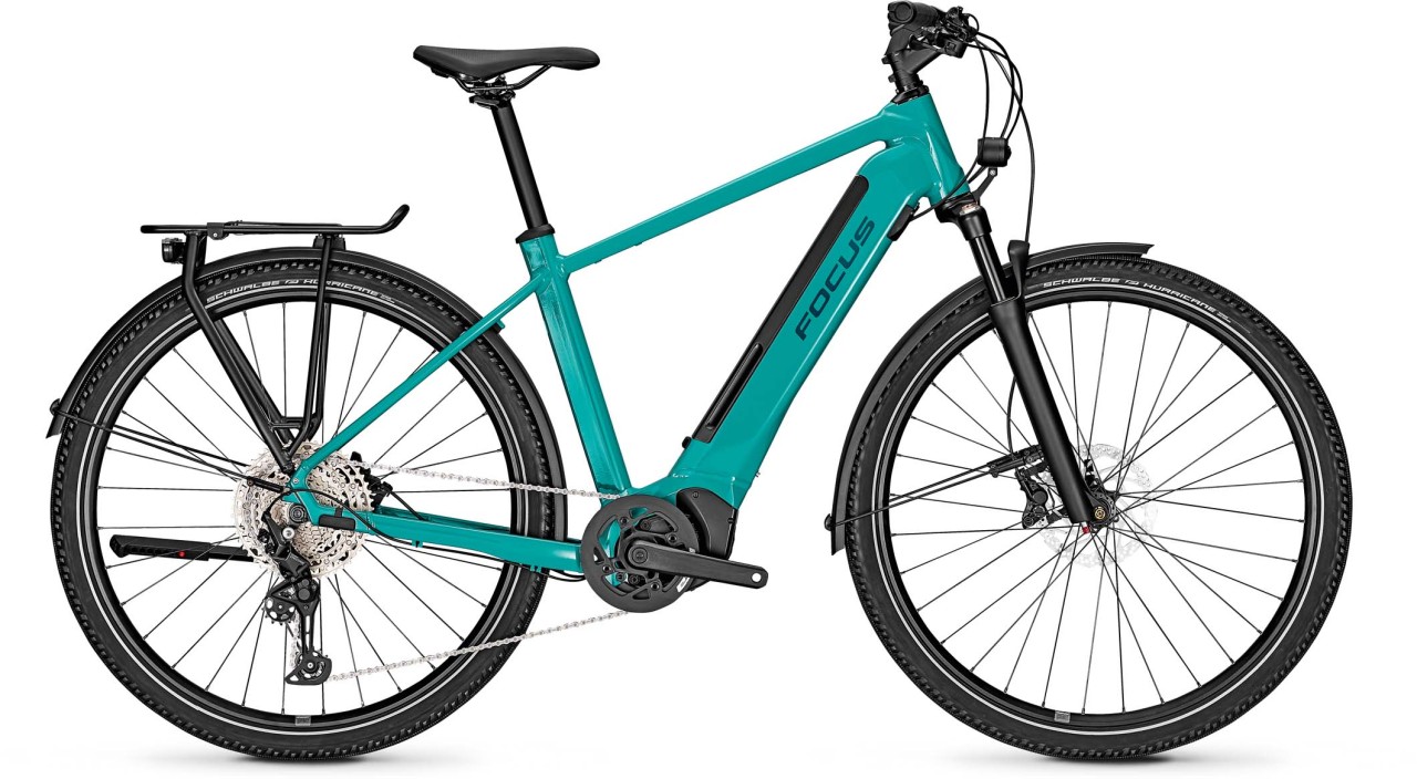 Focus Planet2 6.9 Blue Green 2022 - Sähköpyörä Hardtail Maastopyörä