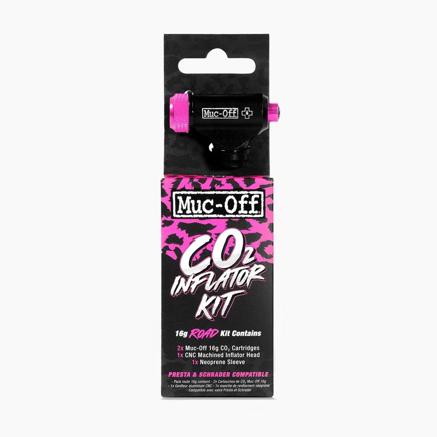 Muc-Off MTB Inflator Kit pinkki nos